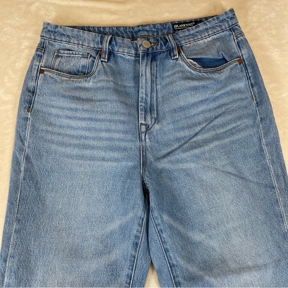 Blank NYC Madison high rise crop jeans women’s 29 raw hem - Picture 6 of 8